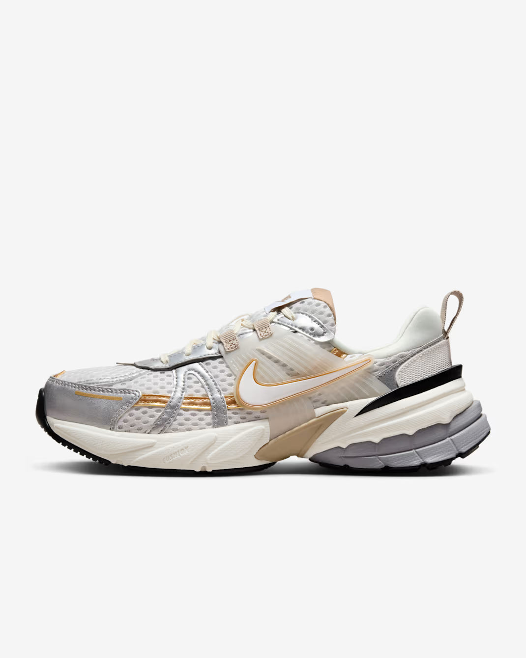 Nike Vk2 Mt Blanco Y Dorado - Edición Exclusiva En Colombia