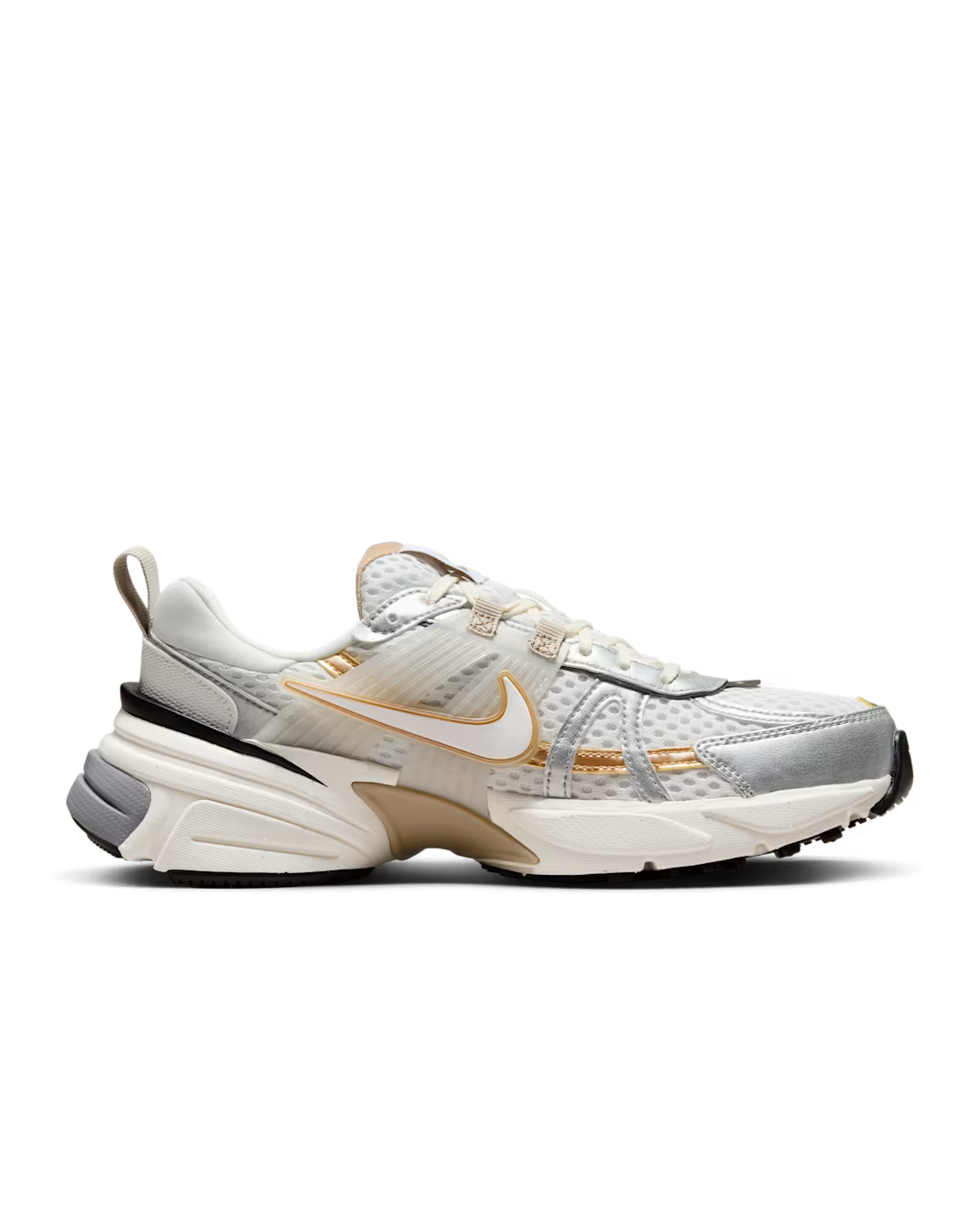 Nike Vk2 Mt Blanco Y Dorado - Edición Exclusiva En Colombia