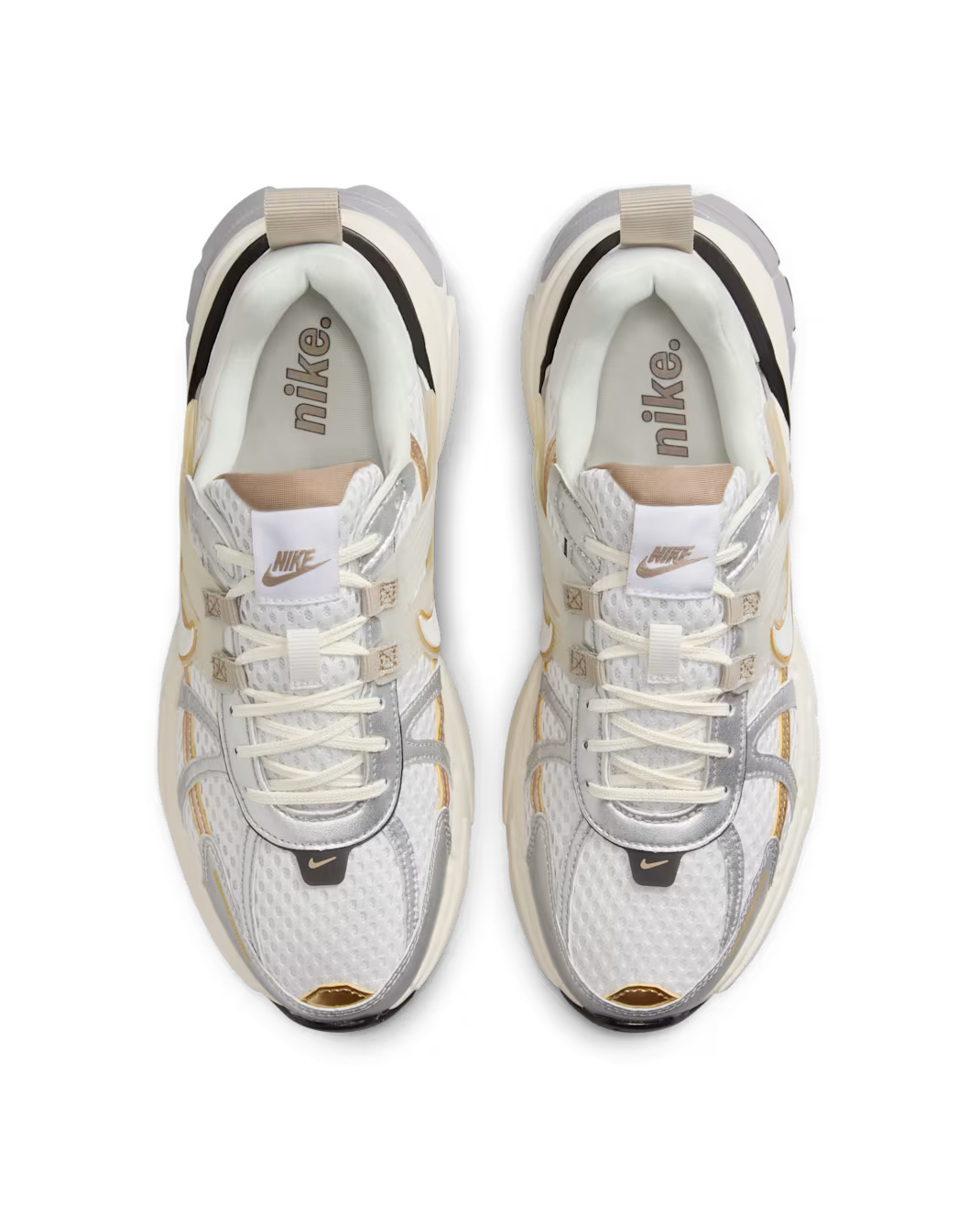 Nike Vk2 Mt Blanco Y Dorado - Edición Exclusiva En Colombia