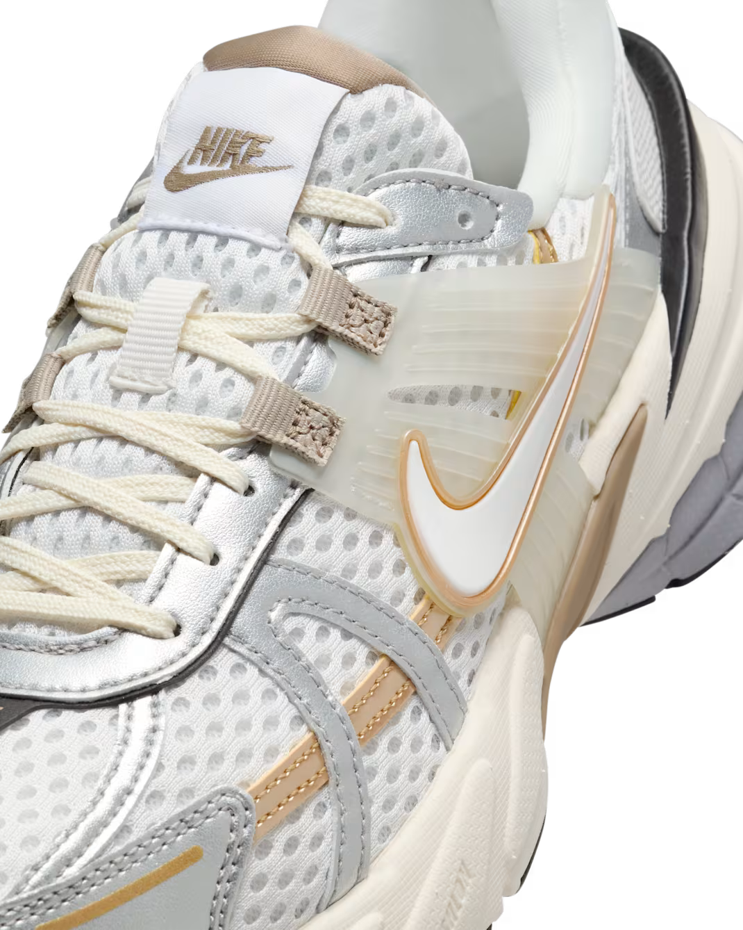 Nike Vk2 Mt Blanco Y Dorado - Edición Exclusiva En Colombia